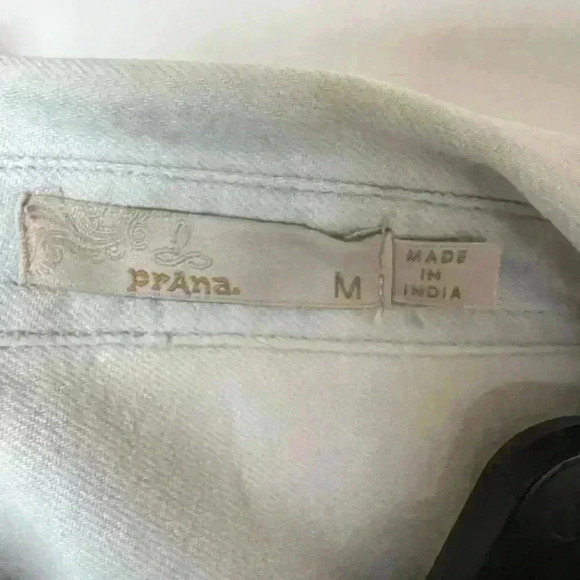 Prana Edina Chambray Tie Front Button Down Shirt - Picture 5 of 8